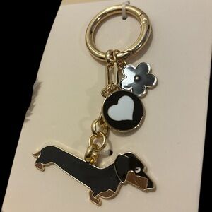 Neiman Marcus doggy floral luxury bag charm